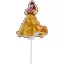 Disney Hercegnők Belle mini fólia lufi 23 cm (WP)