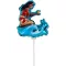 Disney Vaiana Wave mini fólia lufi 23 cm (WP)