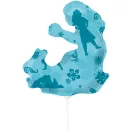 Disney Vaiana Wave mini fólia lufi 23 cm (WP)