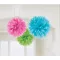 Šareno Multicolour viseći pom pom ukras, 3 kom