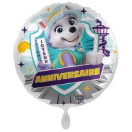   Psići u ophodnji Snow Cool Joyeux Anniversaire folija balon 43 cm