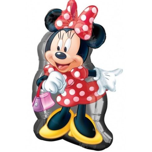 Disney Minnie fólia lufi 81 cm pöttyös