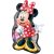 Disney Minnie fólia lufi 81 cm pöttyös