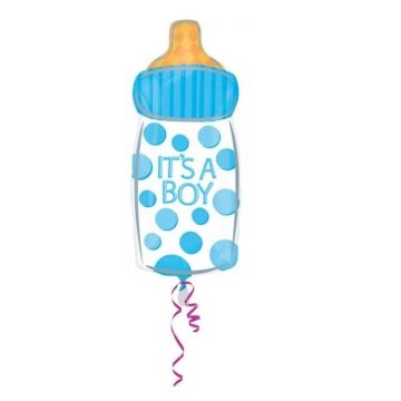 Baby Boy fólia lufi kék 58cm