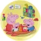 Peppa malac Story Time papírtányér 8 db-os 23 cm