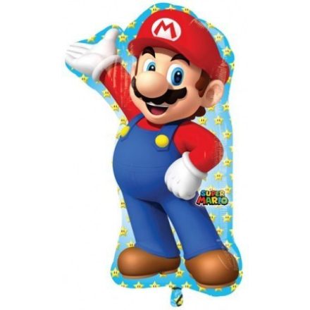 Super Mario fólia lufi 83cm