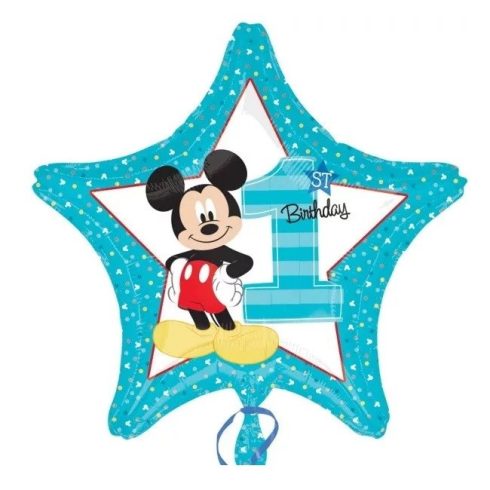Disney Mickey fólia lufi első 43cm 