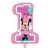 Disney Minnie első születésnap fólia lufi 71cm 