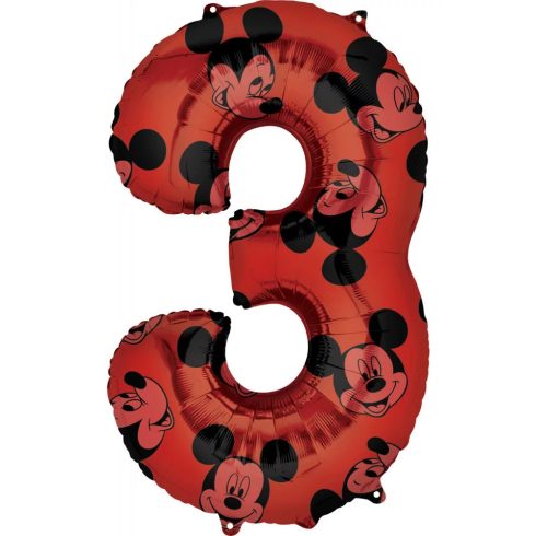 Disney Mickey fólia lufi 3-as 66cm