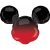 Disney Mickey Ombré Fólia lufi 68 cm