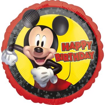 Disney Mickey fólia lufi happy birthday 43cm