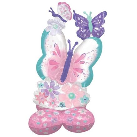 Flutter, Pillangó AirLoonz óriás fólia lufi 111 cm