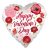 Happy Valentine's Day fólia lufi pillangó 71cm