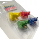 Repülő Colorful tortagyertya szett