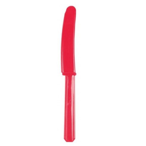 Evőeszköz, kés - 10 darabos Apple Red