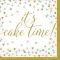 Zabava Cake Time Konfeti salveta 36 kom 33x33 cm