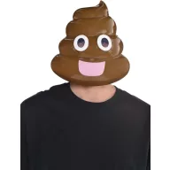 Emoji Poophead műanyag maszk