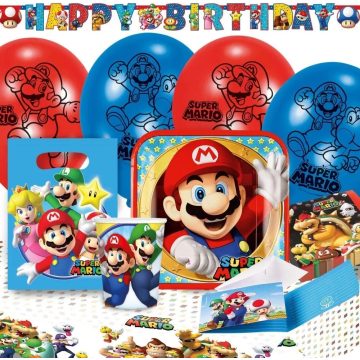 Super Mario party csomag 60db-os