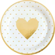 Ljubav Everyday papirnati tanjur 8 kom 23 cm