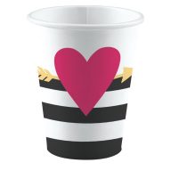 Ljubav Everyday papirnate čaše, 8 kom., 250 ml