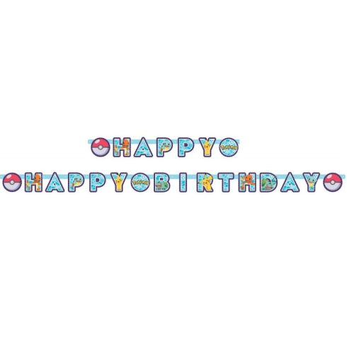 Pokémon Happy Birthday felirat
