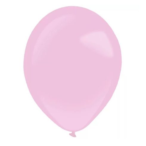 Pretty Pink léggömb, lufi 100 db-os 5 inch (13 cm)