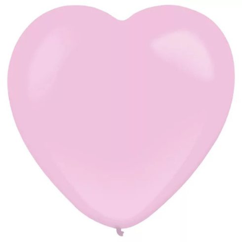 Pink Heart, Szív léggömb, lufi 50 db-os 12 inch (30 cm)