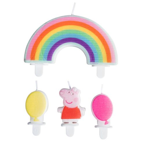 Peppa Malac tortagyertya 4 db-os gyertya szett
