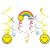 Emoji Szalag dekoráció 6 db-os szett