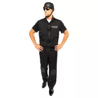 Német rendőr Swat felnőtt jelmez XL