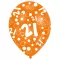 Sretan rođendan Orange Sretan rođendan 21 balon, baloni 6 komada 11 inča (27,5 cm)