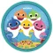 Baby Shark Music papirnati tanjur, 8 kom, 23 cm