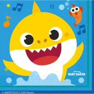 Baby Shark Music 16 kom. salveta 33x33 cm