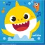 Baby Shark Music 16 kom. salveta 33x33 cm