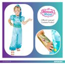 Shimmer és Shine Blue jelmez 3-4 év