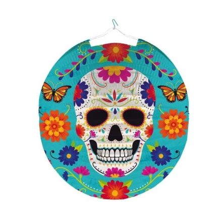 Day of the dead lampion 25cm 