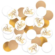 Vjenčanje Gold i konfeti