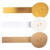 Vjenčanje Gold i krep papir 3 kom