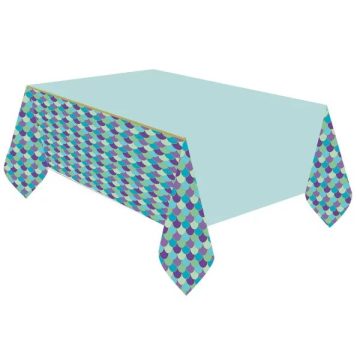 Sellő asztalterítő 120x180 cm kék