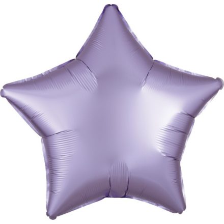 Silk Pastel Lilac csillag fólia lufi 48 cm