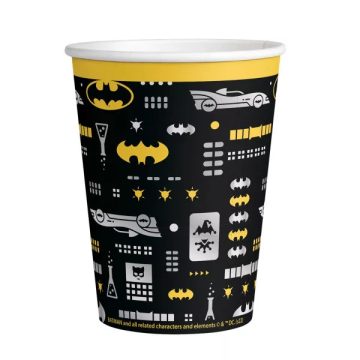 Batman papír pohár 8 db-os 250ml