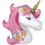 Unikornis Magical fólia lufi 76 cm