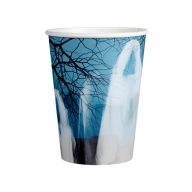   Noć vještica Haunted Forest Papirna čaša Ukleta šuma, 8 komada, 250 ml