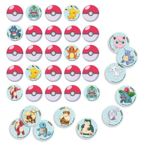 Pokémon party játék thunder 32 db-os