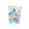 Peppa malac Celebration papír pohár 8 db-os 250 ml