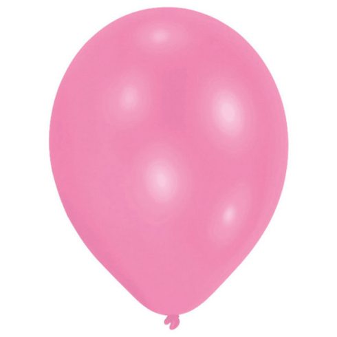 New Pink léggömb, lufi 50 db-os 11 inch (27,5 cm)