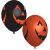 Halloween Smiling Pumpkin léggömb, lufi 6 db-os
