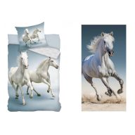Konjići ágyneműhuzat és törölköző szett (Lipicai)