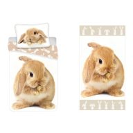   Životinje Set za odrasle pokrivače i ručnike s motivom zeca (Bunny)