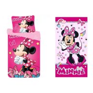Disney Minnie odrasli set posteljine i ručnika (Funny)